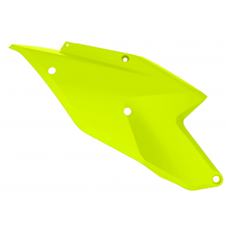 Polisport, podsedlové tabulky, KTM SX/SXF `16-18, EXC/EXCF `17-19 žlutá barva FLUO (obě strany)